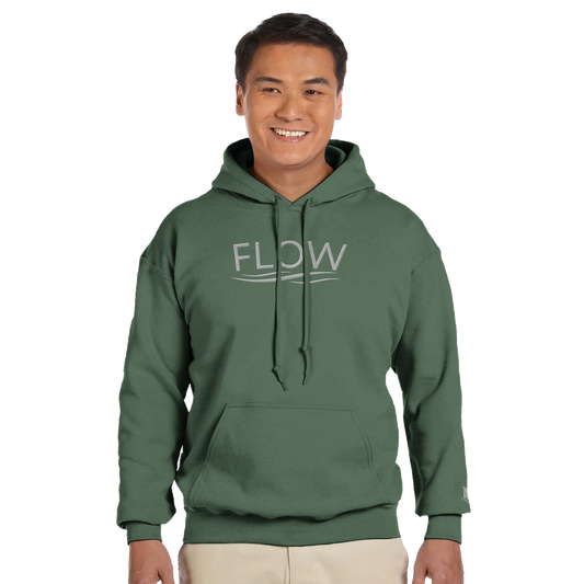 Flow - Sweat à capuche brodé