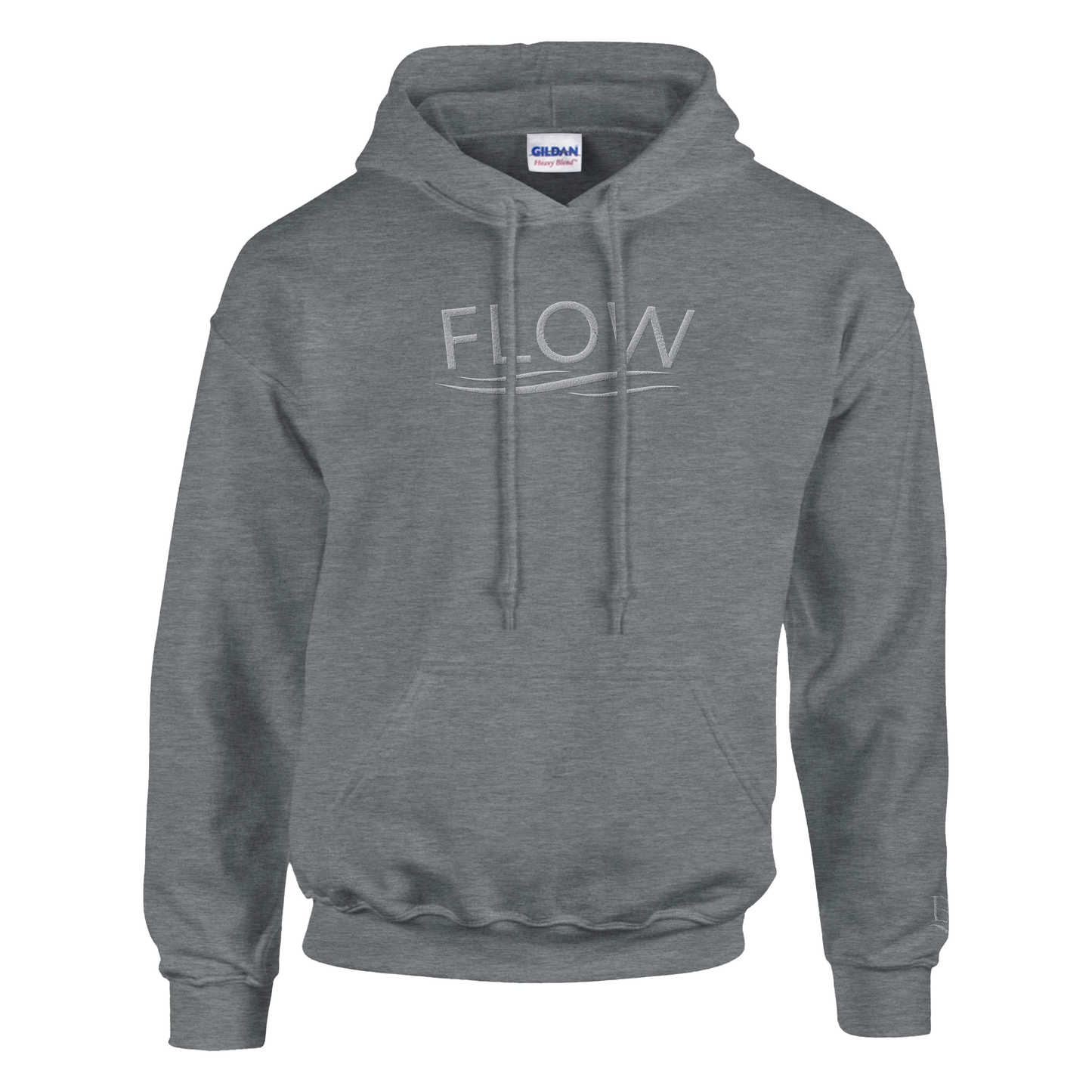 Flow - Sweat à capuche brodé